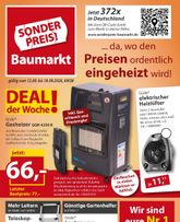 Sonderpreis Baumarkt-Prospekt von Samstag 12.09.