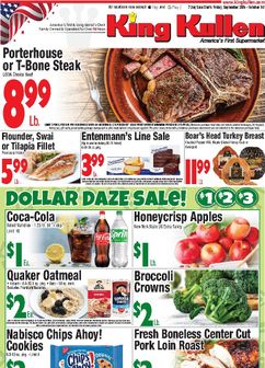 King Kullen weekly ad from Friday 09/25