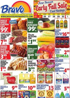 Bravo weekly ad from Friday 09/25