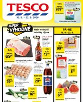 Tesco leták od středy 16.09.