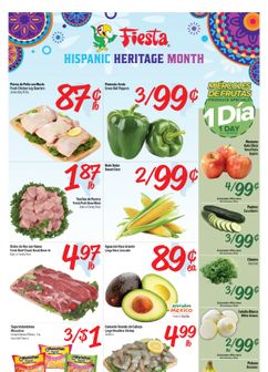 Fiesta Mart weekly ad from Wednesday 09/23