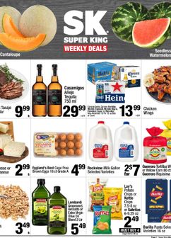 Super King weekly ad from Monday 08/10