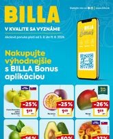 Billa - Bonus aplikácie