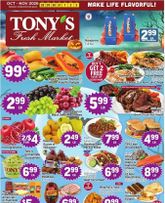 Tony's Fresh Market weekly ad from Wednesday 10/28