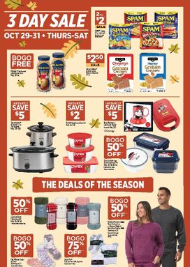 Dollar General weekly ad from Sunday 10/25