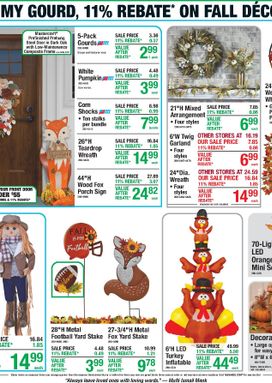 Menards weekly ad from Thursday 09/10