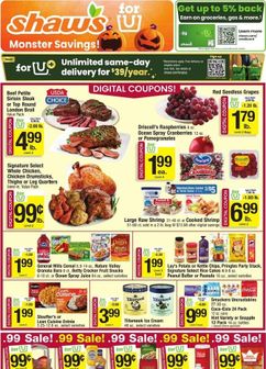 Shaw's weekly ad from Friday 10/23