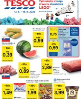 Tesco leták platný od stredy 12.08.