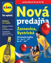 Lidl - Nová predajňa v Žarnovici