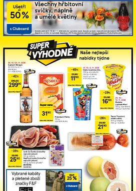 Tesco leták od čtvrtka 29.10.