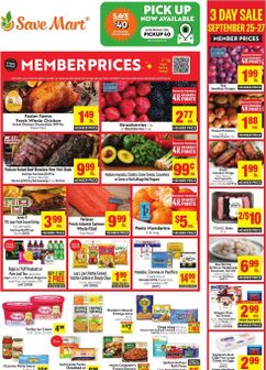 Save Mart weekly ad from Wednesday 09/23