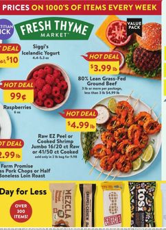 Fresh Thyme weekly ad from Wednesday 08/12