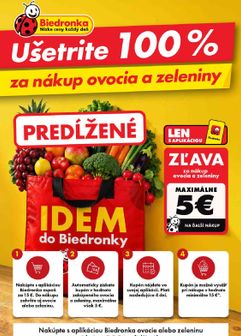 Biedronka leták platný od štvrtka 29.10.