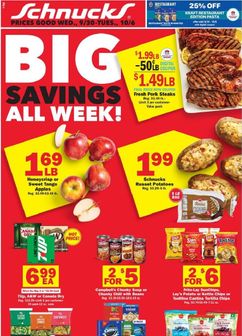 Schnucks weekly ad from Wednesday 09/30
