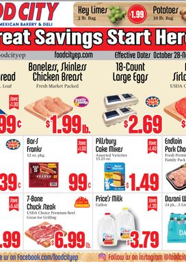 Food City weekly ad from Wednesday 10/28