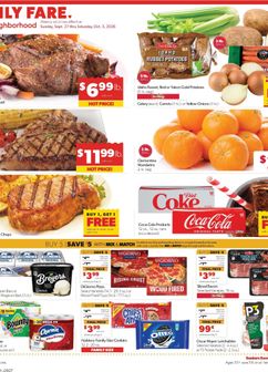 Family Fare weekly ad from Sunday 09/27