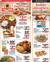 ShopRite weekly ad from Friday 09/25