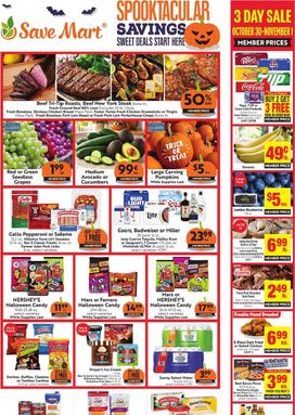 Save Mart weekly ad from Wednesday 10/28