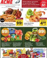 ACME weekly ad from Friday 09/25