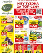 Klas leták platný od pondelka 10.08.