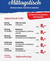 Markant Freu Dich Drauf - Mittagstisch