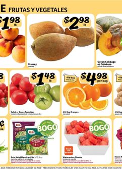 Fresco y Más weekly ad from Wednesday 08/12