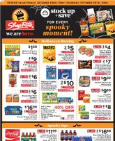 ShopRite weekly ad from Friday 10/23