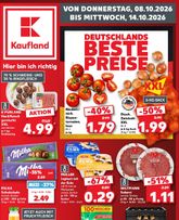 Kaufland Německo leták od čtvrtka 08.10.