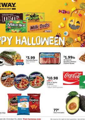 Fareway weekly ad from Monday 10/26
