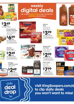 King Soopers weekly ad from Wednesday 09/30