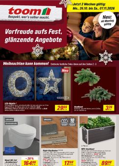 toom-Prospekt von Montag 26.10.