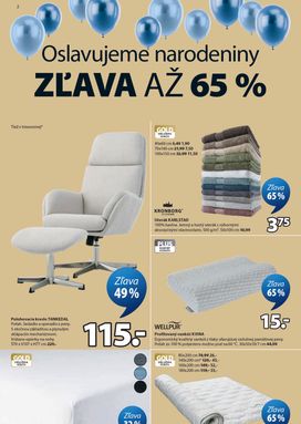 JYSK leták platný od pondelka 09.03.