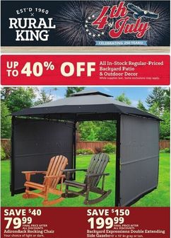 Rural King weekly ad from Thursday 06/25