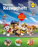 Lidl - Paw Patrol Rezeptheft