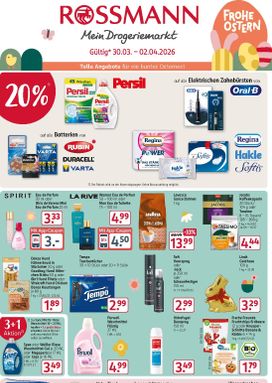 Rossmann-Prospekt von Montag 30.03.