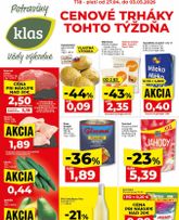 Klas leták platný od pondelka 27.04.