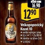 Velkopopovický Kozel 10 pivo 0,5 l