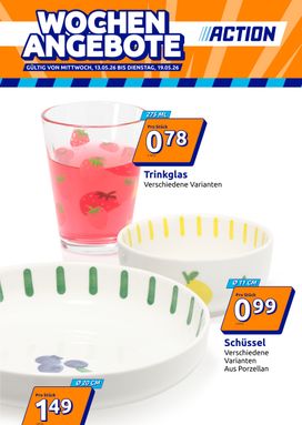 Action-Prospekt von Mittwoch 13.05.