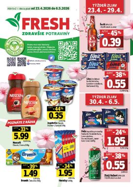 Fresh - Stredné a západné Slovensko