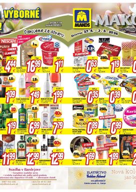 Makos leták platný od pondelka 27.04.