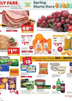 Family Fare weekly ad from Sunday 03/22