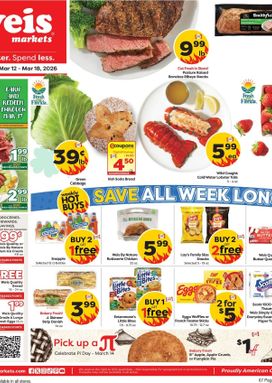 Weis Markets weekly ad from Thursday 03/12