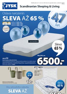 JYSK leták od středy 11.03.
