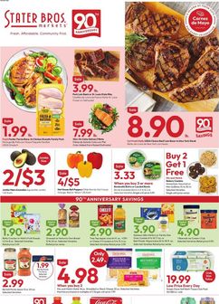 Stater Bros. weekly ad from Wednesday 05/13