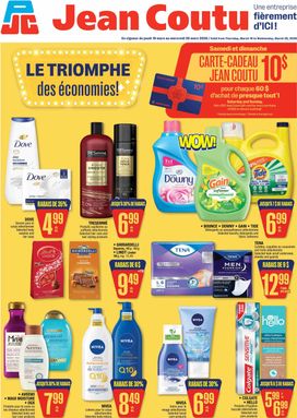 Jean Coutu flyer from Thursday 03-19