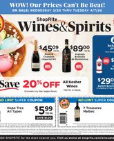 ShopRite - Wine & Spirits