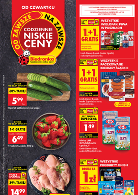 Biedronka leták od čtvrtka 23.04.