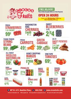 Circus Fruits weekly ad from Wednesday 07/29