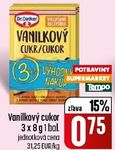 Vanilkový cukor 3 x 8 g