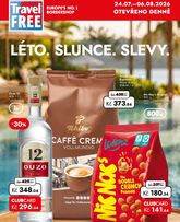 Travel FREE leták od pátku 24.07.